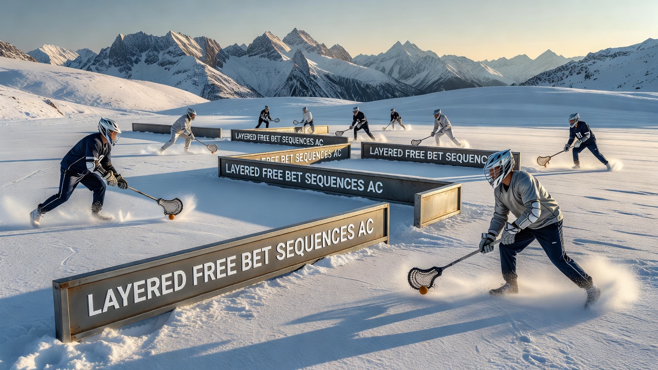 Layered free bet sequences combining alpine and lacrosse data points