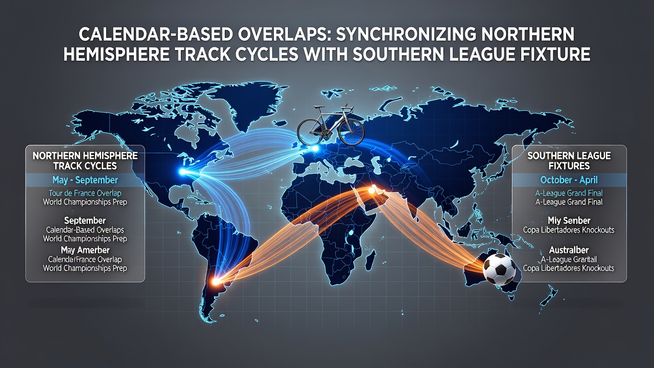 Matrix construction workflow illustrating data layers from racing cycles and league fixtures merged into synchronized selection tables