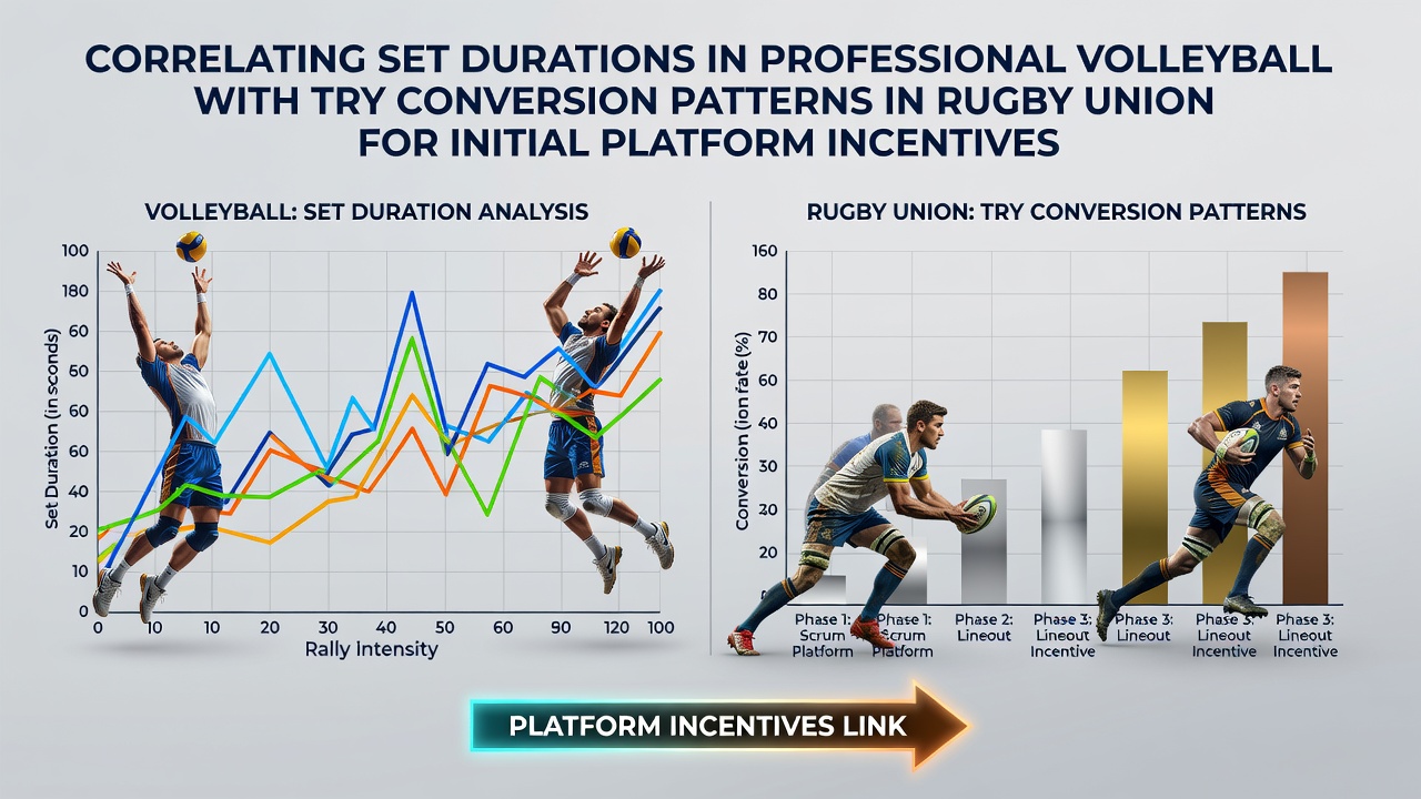 Correlating Set Durations in Professional Volleyball with Try Conversion Patterns in Rugby Union for Initial Platform Incentives