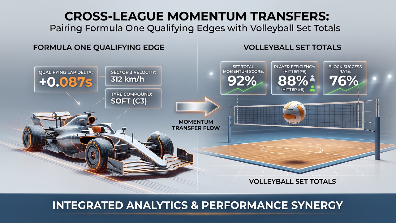 Volleyball players during a high-scoring set with F1 timing screens and loyalty reward icons displayed alongside