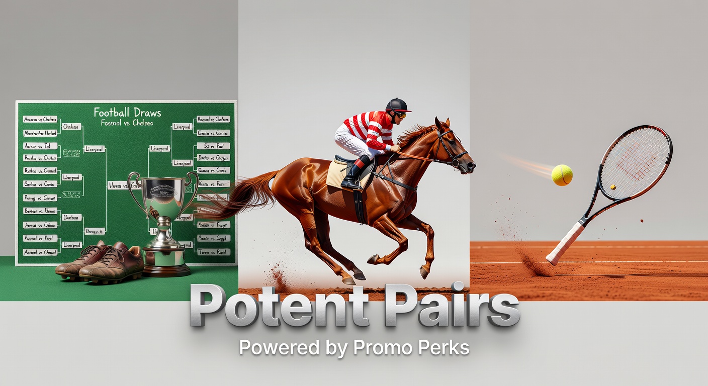 Collage of a tense football draw, thundering Newmarket gallops, and a Roland Garros clay court rally under spotlights