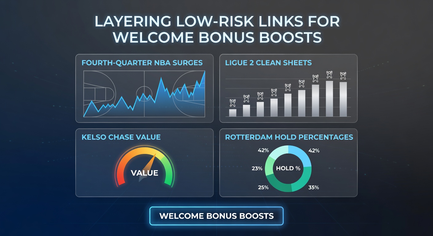 Collage of NBA fourth-quarter action, a Ligue 2 goalkeeper securing a clean sheet, horses charging in a Kelso chase race, and a tennis player serving strongly at the Rotterdam Open