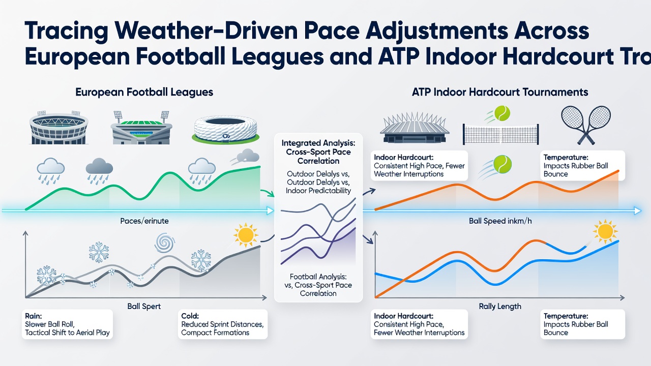 ATP indoor hardcourt tournament setting with players adapting to faster surface speeds during early season events